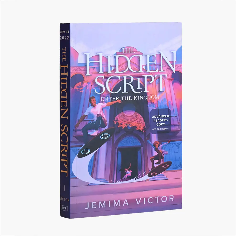 Printed cover in saturated color on smooth coated stock